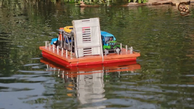 Мультик про машинки и баржу с кораблём. МанкиМульт