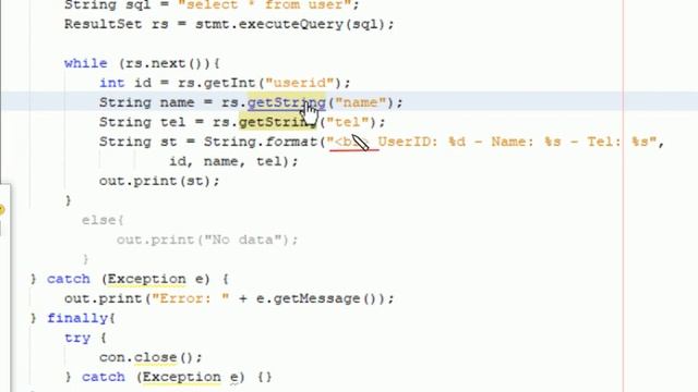 Java Nâng cao: Xử lý dữ liệu MySQL cơ bản bằng Servlet смотреть онлайн