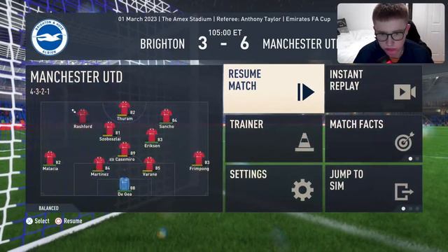 FIFA 23 Manchester United Career Mode - S1Ep9 смотреть онлайн