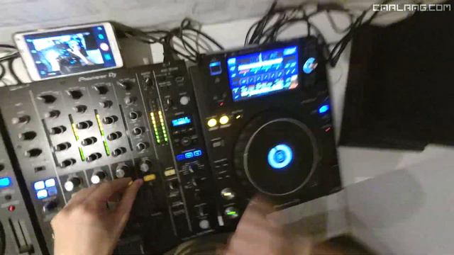 Pioneer XDJ-1000 mk2 / DJM 750 mk2 - djing practice session смотреть онлайн