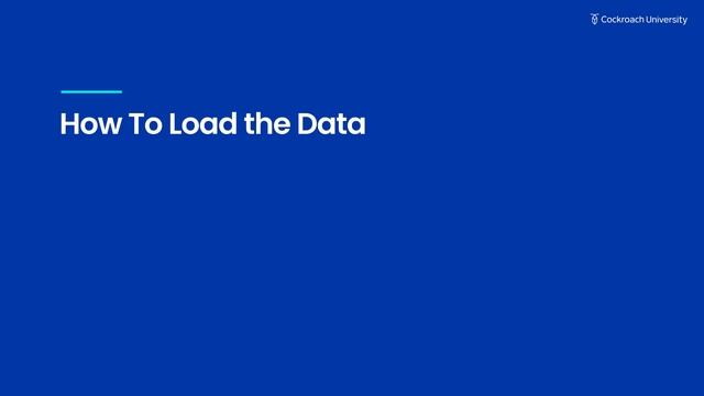 How to connect to CockroachCloud and Import Data смотреть онлайн