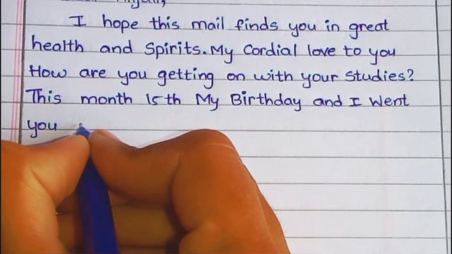 Write a EMAIL To Friend Inviting For Birthday Party || Powerlift Essay Writing || How To Write EMAI смотреть онлайн