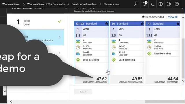 Create a VM to install SQL on using the Azure Portal смотреть онлайн