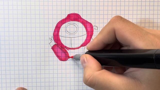 How to draw squid game / Как нарисовать игра в кальмара смотреть онлайн
