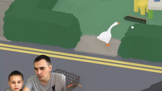 Вредный гусь Untitled Goose Game. Детский канал Like Game! смотреть онлайн