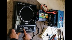 Инвертор с зарядным 12 = 220. Испытание инвертора 3200 ватт.