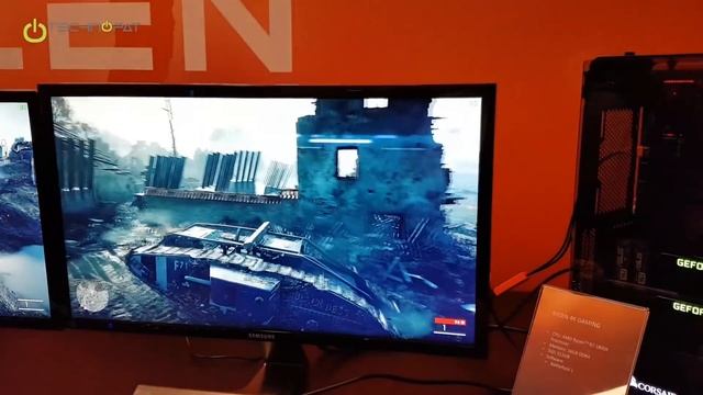 Ryzen 7 1800X vs 6800K: 4K Battlefield 1 Performansı смотреть онлайн