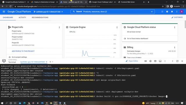 Deploy to Kubernetes in Google Cloud Challenge Lab | #CodingBuddies #Qwiklabs #GoogleCloud смотреть онлайн