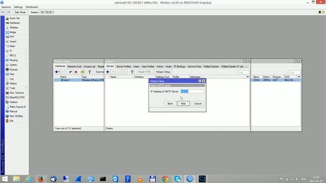 Konfiguracja routera Mikrotik do pracy jako HotSpot #1 смотреть онлайн