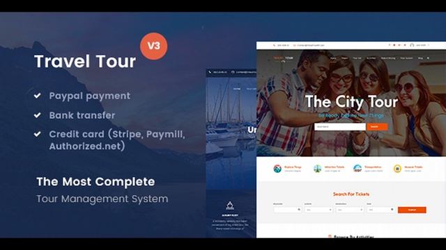Travel Tour - Tour Booking, Travel Booking WordPress Theme | Themeforest Website Templates and смотреть онлайн