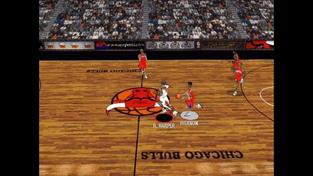 NBA Live 97 (1996) MS-DOS Chicago Bulls Gameplay HD 60fps смотреть онлайн