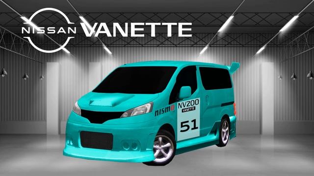 My 2013 JDM Tuning Car Project 51: Nissan Vanette 16S (NV200/Evalia) смотреть онлайн