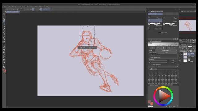 Gesture Sketch Daily: Day 78 // BASKETBALL AND SPRINTING (sketch with me) смотреть онлайн