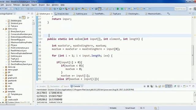 Shortcut to add javadoc of a method in eclipse- Java смотреть онлайн
