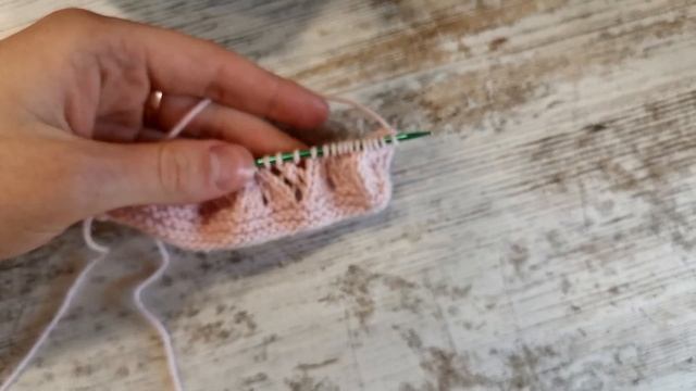 Ажурный узор спицами этого лета/ Узор для майки спицами / Узор для джемпера спицами смотреть онлайн