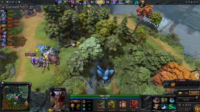 Pudge “AIMBOT“ Hook؟ No, It's just Dendi 7k MMR Epic Gameplay Dota 2 смотреть онлайн