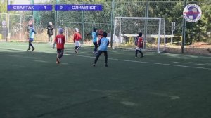 Детский футбол СПАРТАК - ОЛИМП ЮГ 2015 10 СЕНТЯБРЯ 2022 Самара.mp4