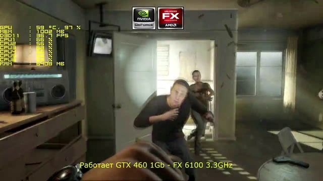 GTX 460 VS Battlefield Hardline смотреть онлайн