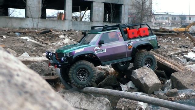 Traxxas TRX4 Sport... Король СВАЛКИ! (Перезалив)