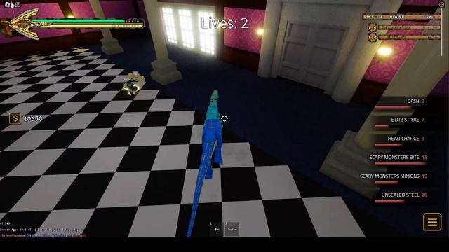 In Memory of Scary Monsters Roblox YBA