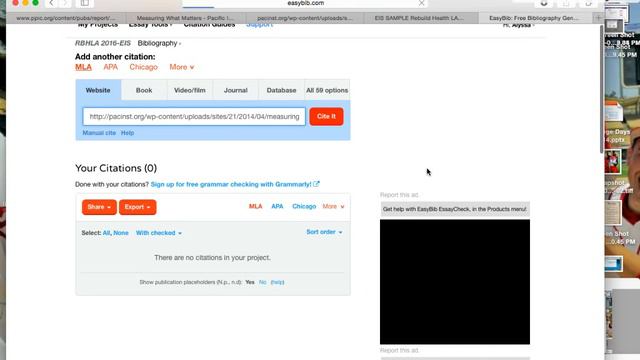 Easybib English 9B - Moore смотреть онлайн
