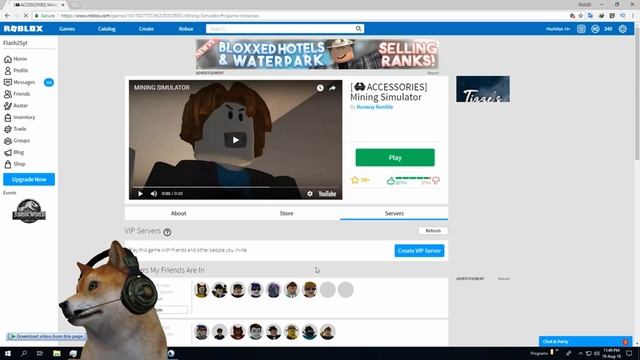 Roblox How to Join VIP Server And Fastest Way to Mine смотреть онлайн