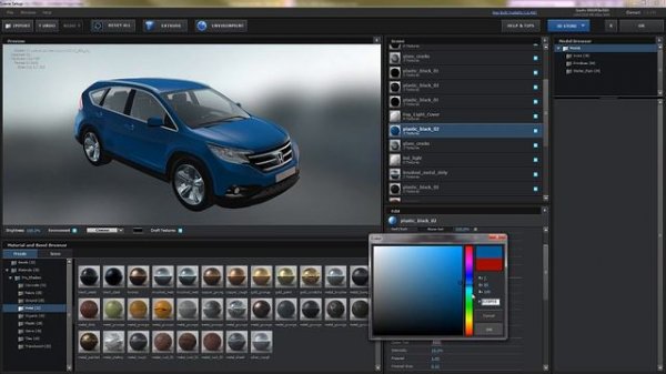 Free 3D Car for Video Copilot Element 3D, JetStrike, Flight Kit or Any 3D Model Pack Owners