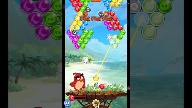 Angry Birds Pop 2 - Level 18 (by match3news.com) смотреть онлайн