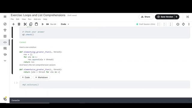 Kaggle Day 5 Loops and List Comprehension смотреть онлайн