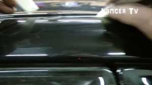 как снять молдинги с крыши Lancer X