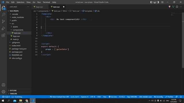 JavaScript Dərsləri. Vue 3 Props смотреть онлайн