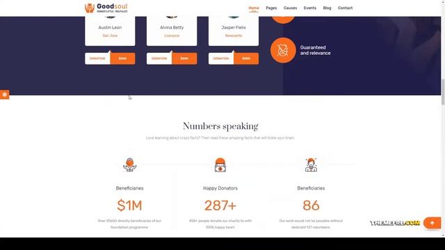 GoodSoul - Charity and Fundraising WordPress Theme charity hub donate Yuria смотреть онлайн