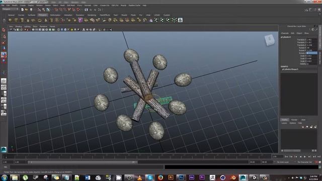 CampFire Model and Particle Effect PT. 3 - Unity 3d - Maya - Photoshop смотреть онлайн