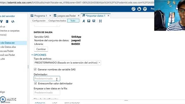 Tarea 1 Importar Datos Excel y Txt a Sas Studio смотреть онлайн