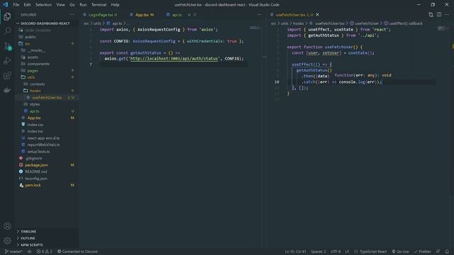 Discord Bot Dashboard #15 - Protecting React Dashboard Routes смотреть онлайн