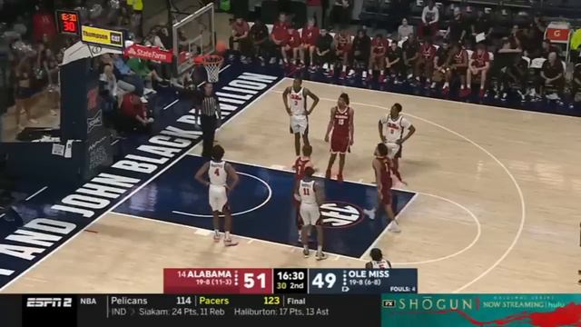 #14 Alabama vs Ole Miss Highlights | NCAA Men's Basketball | 2024 College Basketball смотреть онлайн