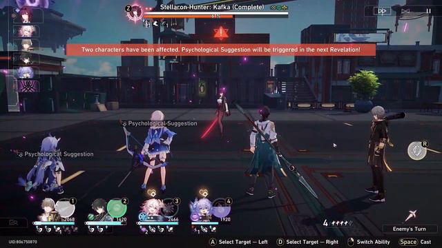 Stellaron Hunter: Kafka Boss Fight vs Level 50 Party | Simulated Universe World 5 | Honkai Star Rai смотреть онлайн