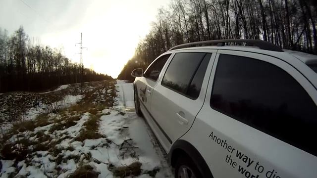 Skoda Octavia Scout At Proving Ground (off Road)