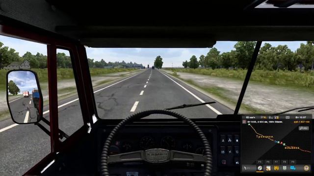 Euro truck simulator 2 1.41 Суровая Россия Сибирь r 18 смотреть онлайн