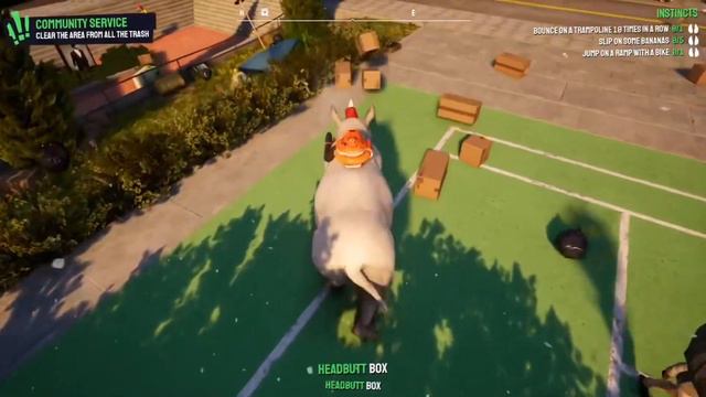 Goat Simulator 3 - Community Service - with Rhino Rosie смотреть онлайн