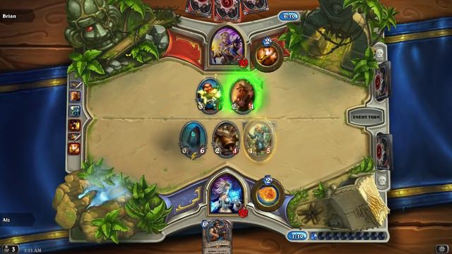 Hearthstone - Be careful with Brann Bronzebeard смотреть онлайн