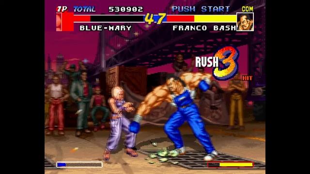 FATAL FURY BATTLE ARCHIVES Vol. 2 (PS4) | RBFF Blue Mary Playthrough p.2 смотреть онлайн