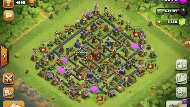 Clash of clans | 4700 и первый титан. Защита и атаки. смотреть онлайн