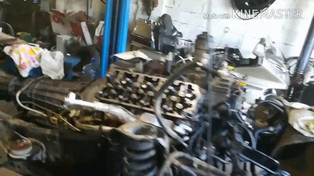 6.4 powerstroke #4 head gasket works смотреть онлайн
