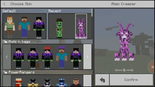 SKIN PACK 4D CREEPER -MINECRAFT SKINS