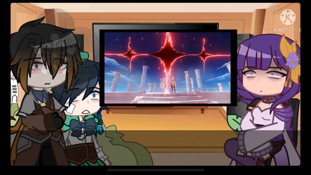 The archons react to the opening cutscene || genshin impact gacha || смотреть онлайн