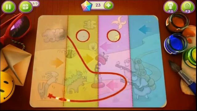 FOLD THE WORLD - DREAM TALE - LEVEL 6 - 10 GAMEPLAY WALKTHROUGH смотреть онлайн