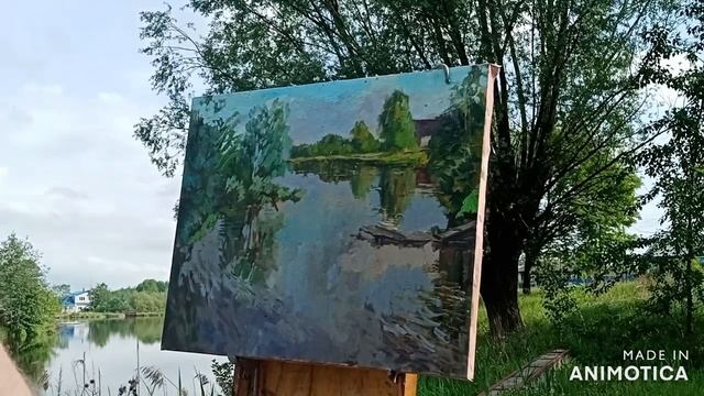 пленэр. деревня Грязная Нижегородская область смотреть онлайн
