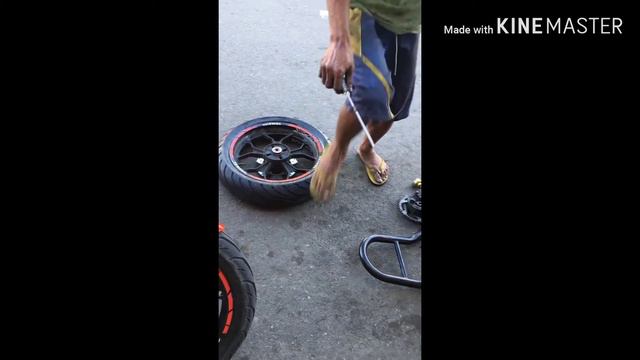 New Tires for My Dad's YAMAHA TFX 150 Pirelli 150/60-17 120/70-17 смотреть онлайн