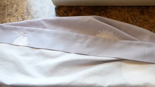 Наволочка с пуговицами смотреть онлайн